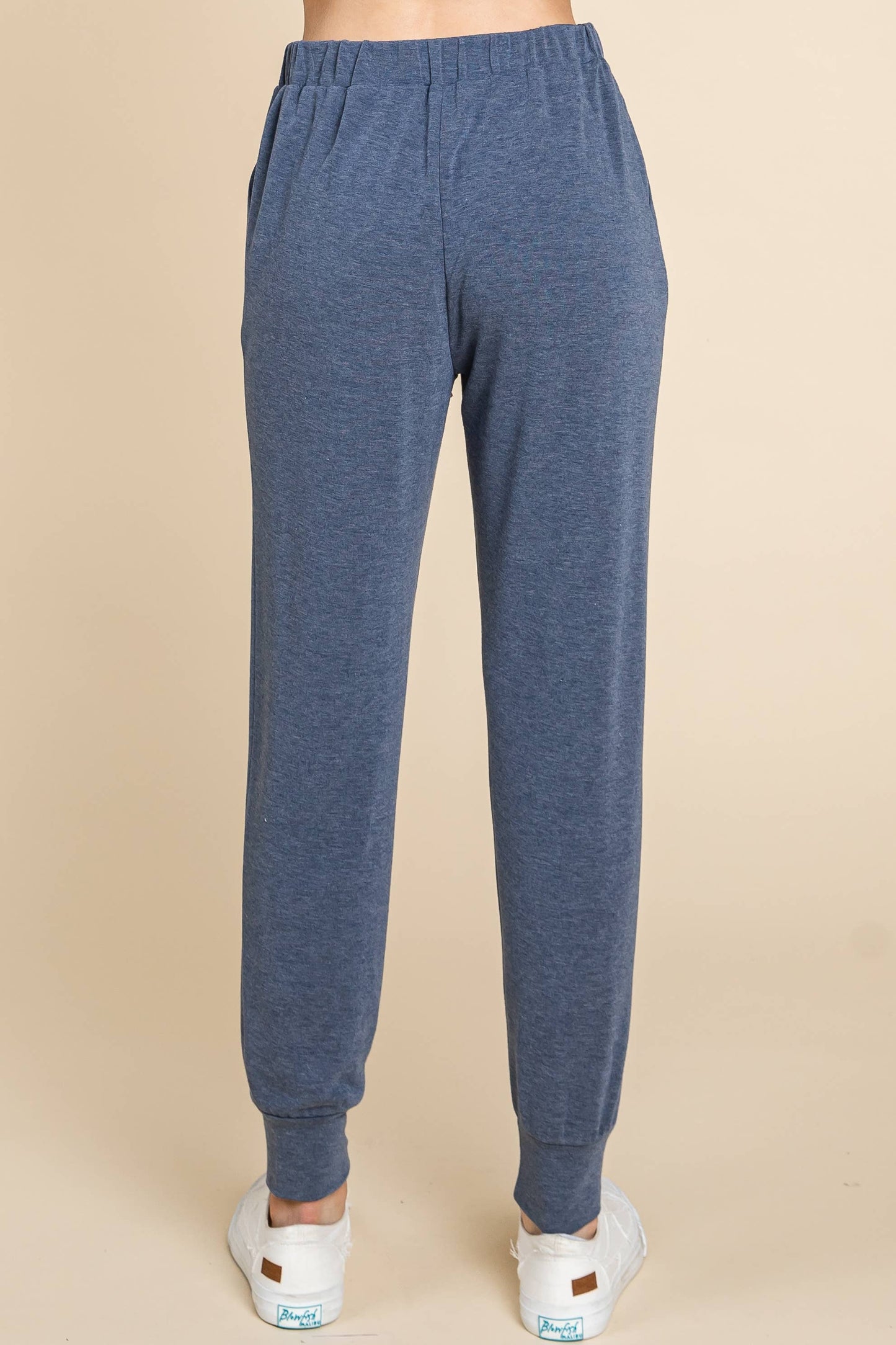 The Terry Joggers: Denim Blue