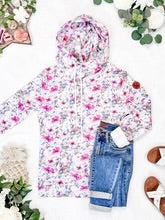 The Ashley Hoodie -Floral