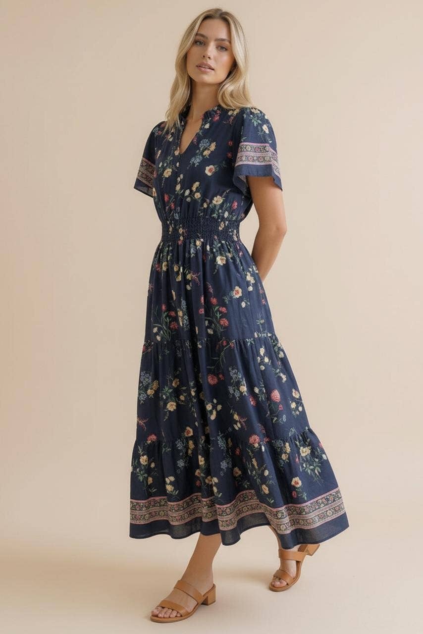 The Navy Dress
: Navy