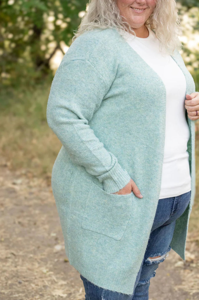 The Madison Cardigan-blue