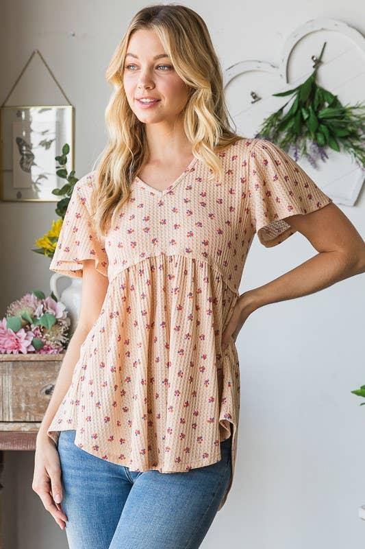 The Laura Top - Taupe