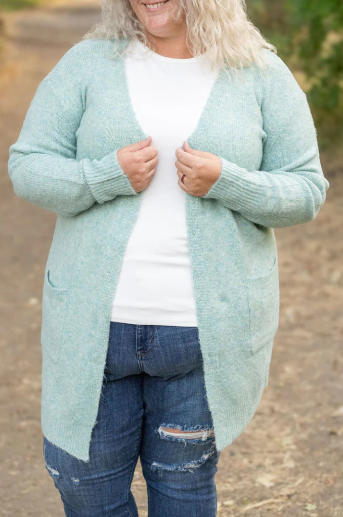 The Madison Cardigan-blue