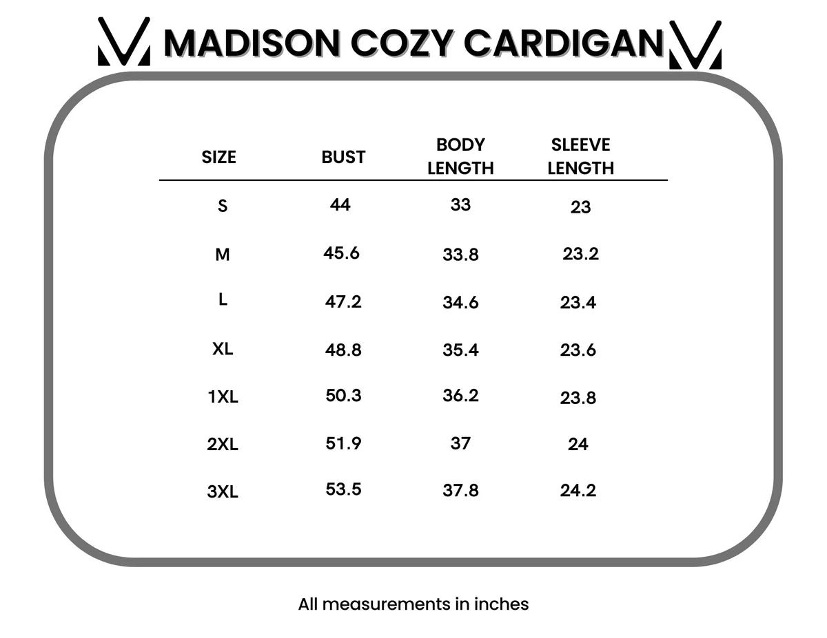 The Madison Cardigan- Burgundy