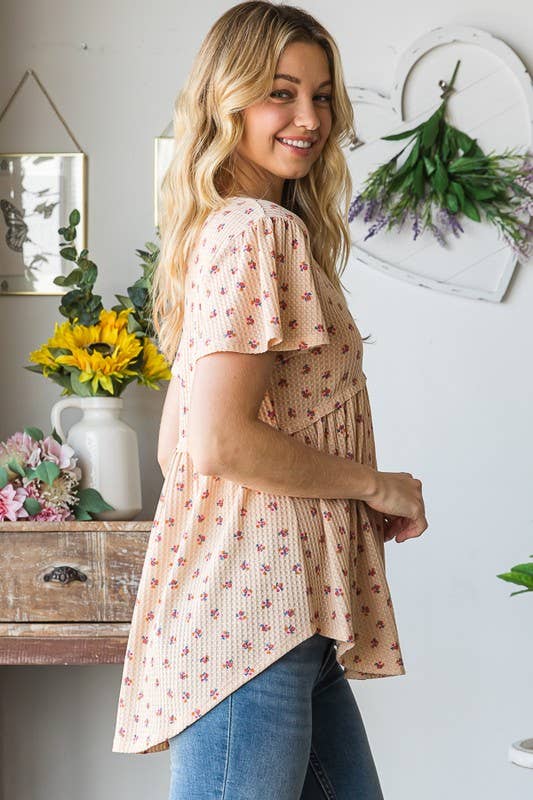 The Laura Top - Taupe