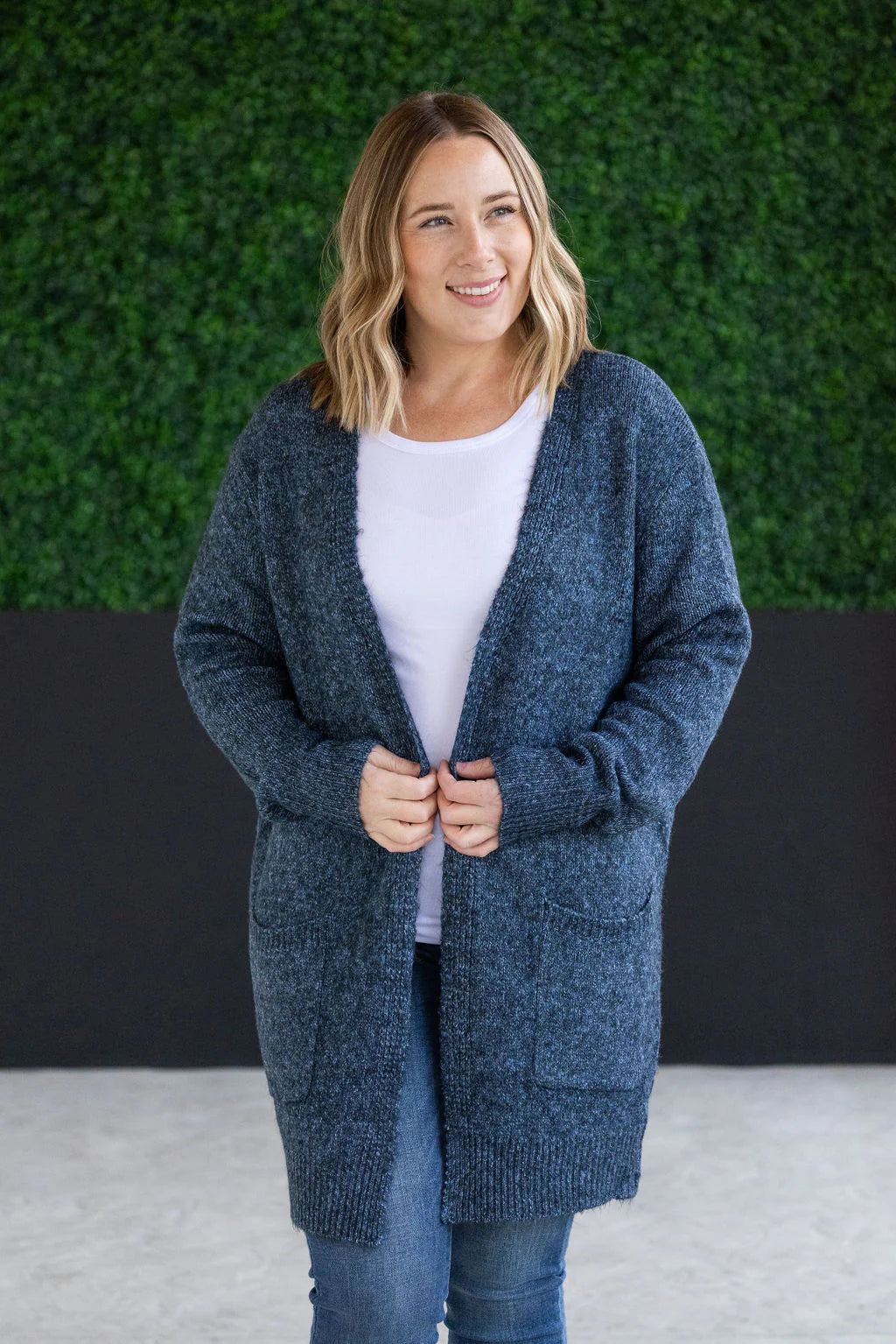 The Madison Cardigan- Navy