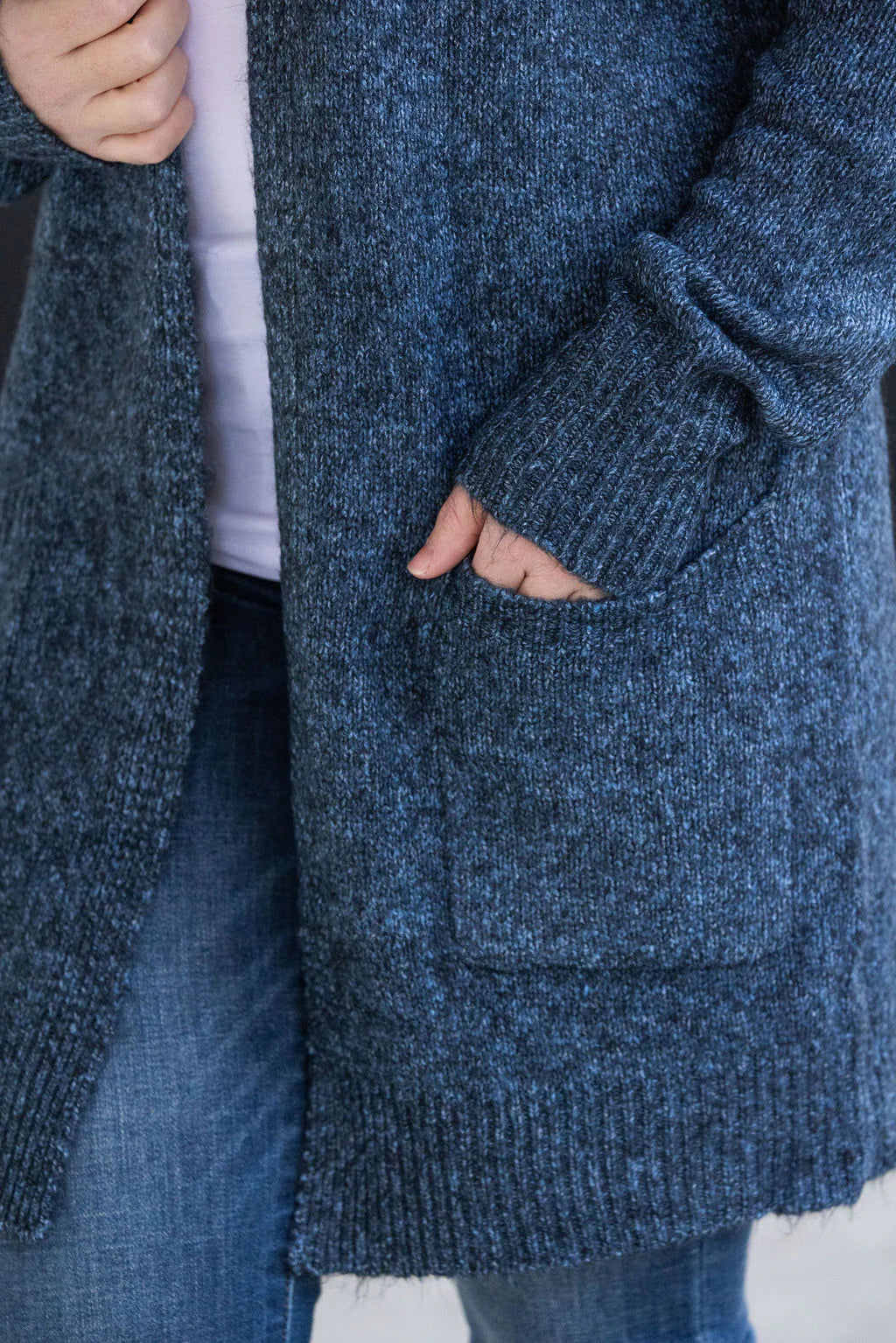 The Madison Cardigan- Navy