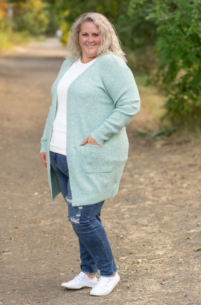 The Madison Cardigan-blue