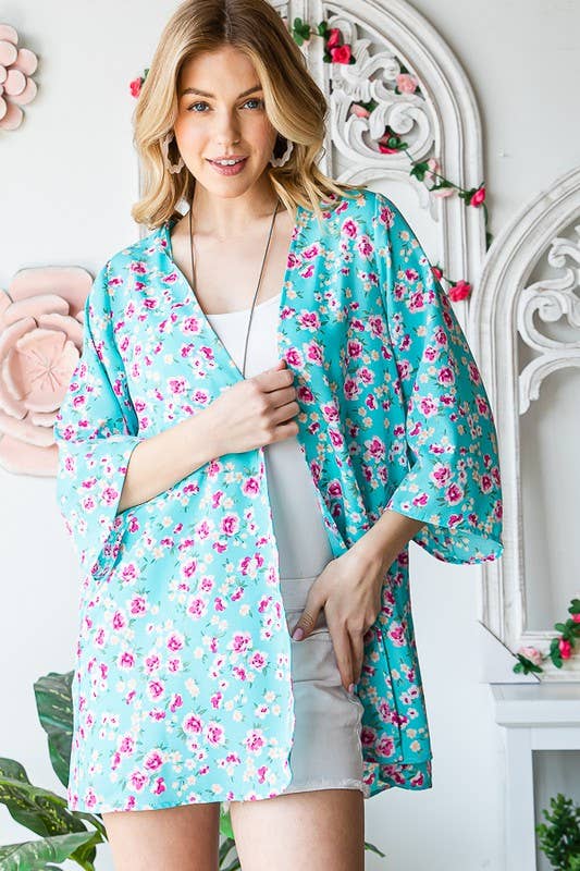 The Cassie Cardigan - Lt Blue