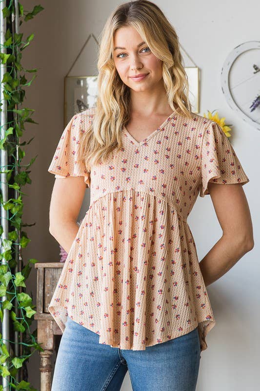The Laura Top - Taupe
