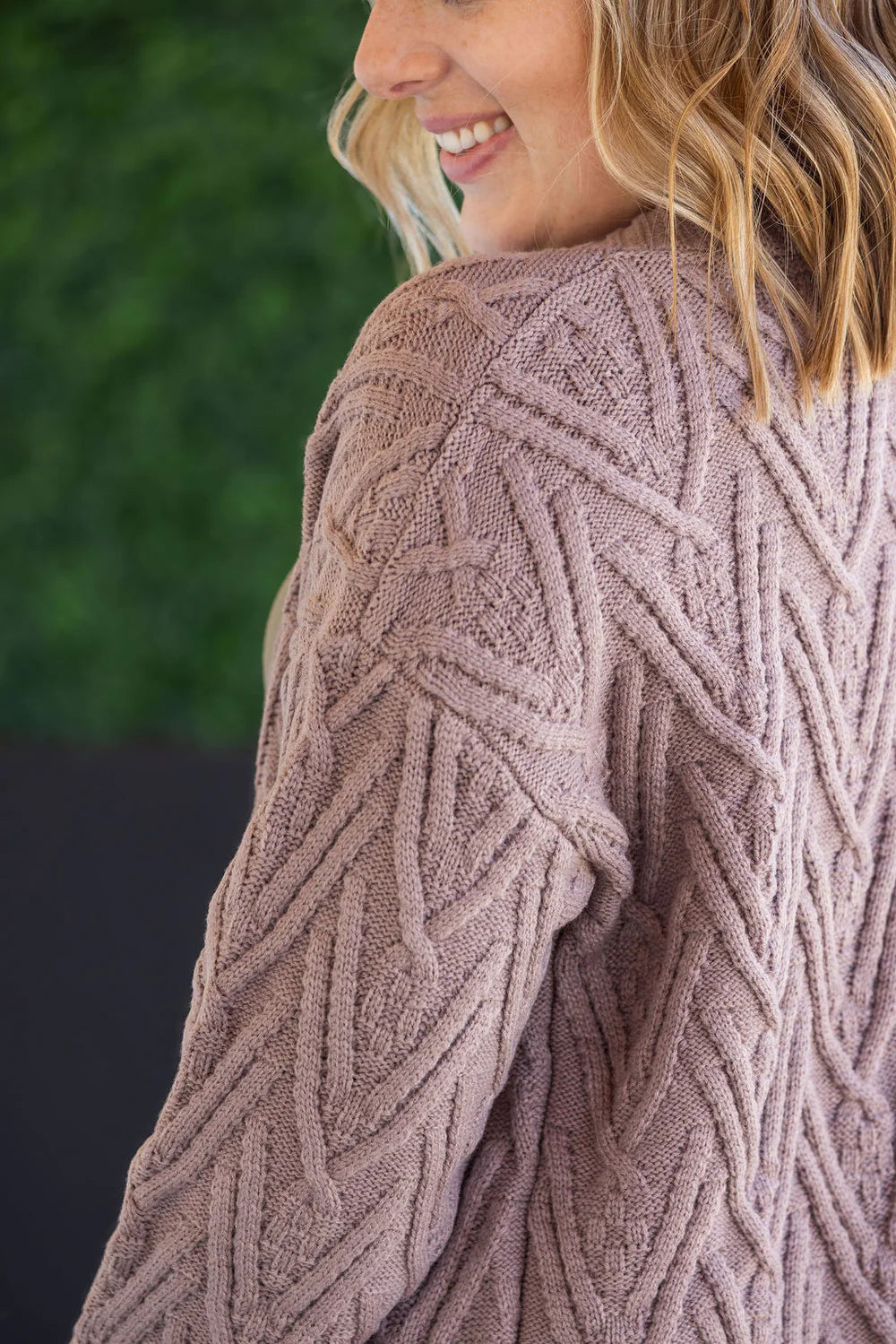 The Brooks Cardigan- Mocha