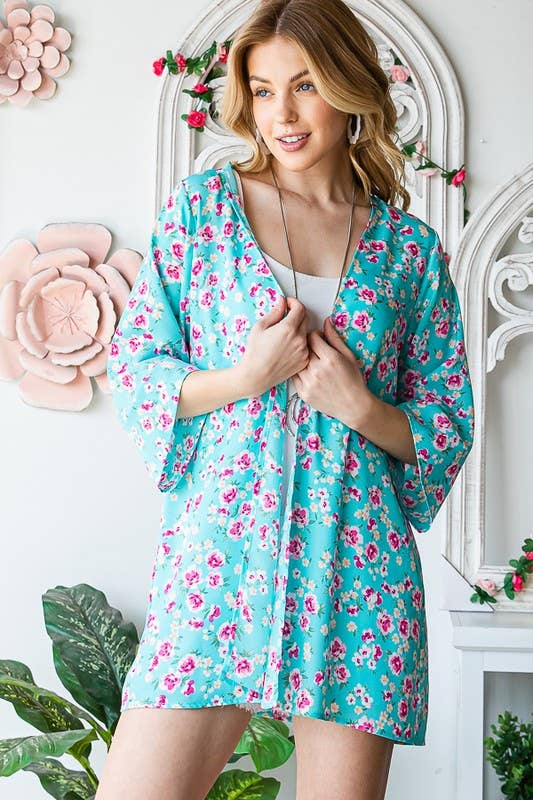 The Cassie Cardigan - Lt Blue