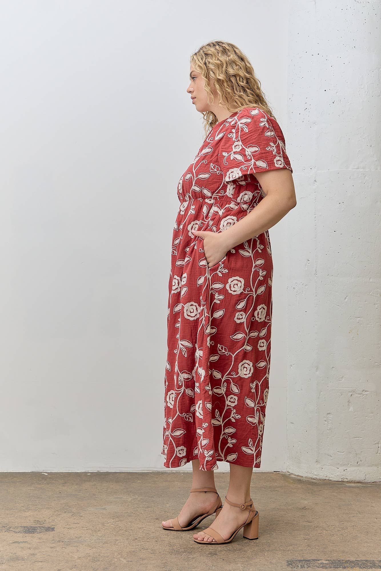 The Ella Maxi Dress - Berry