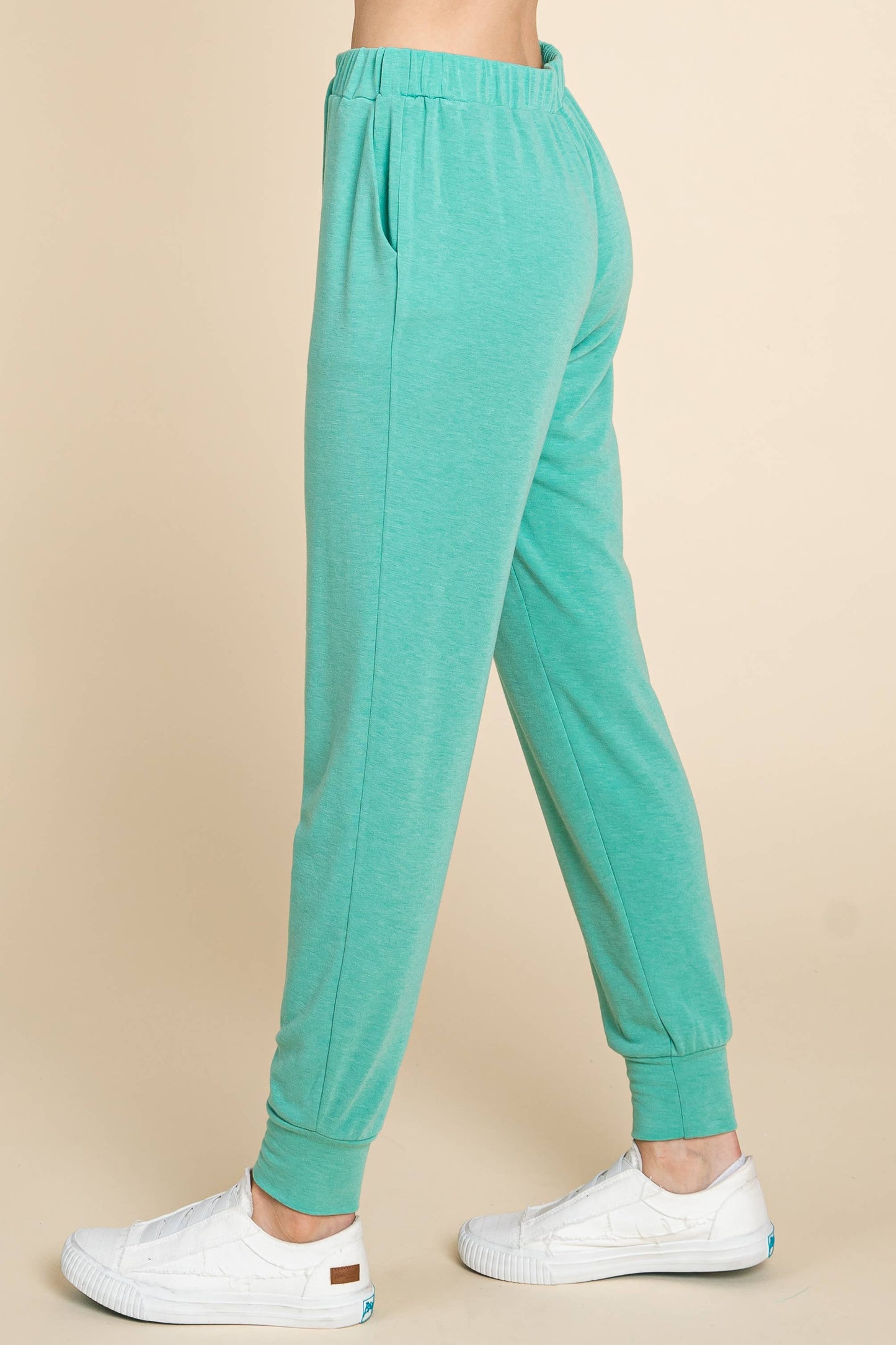 The Terry Joggers: Denim Blue