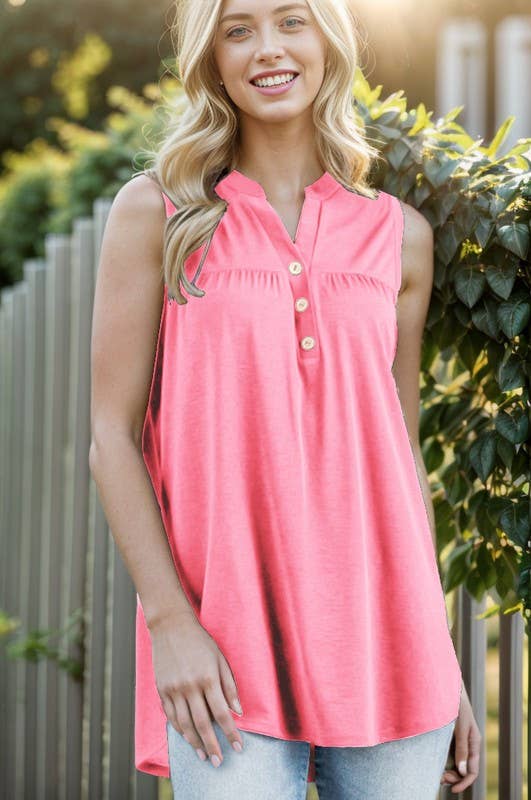 The Sadie Top- NEON PINK