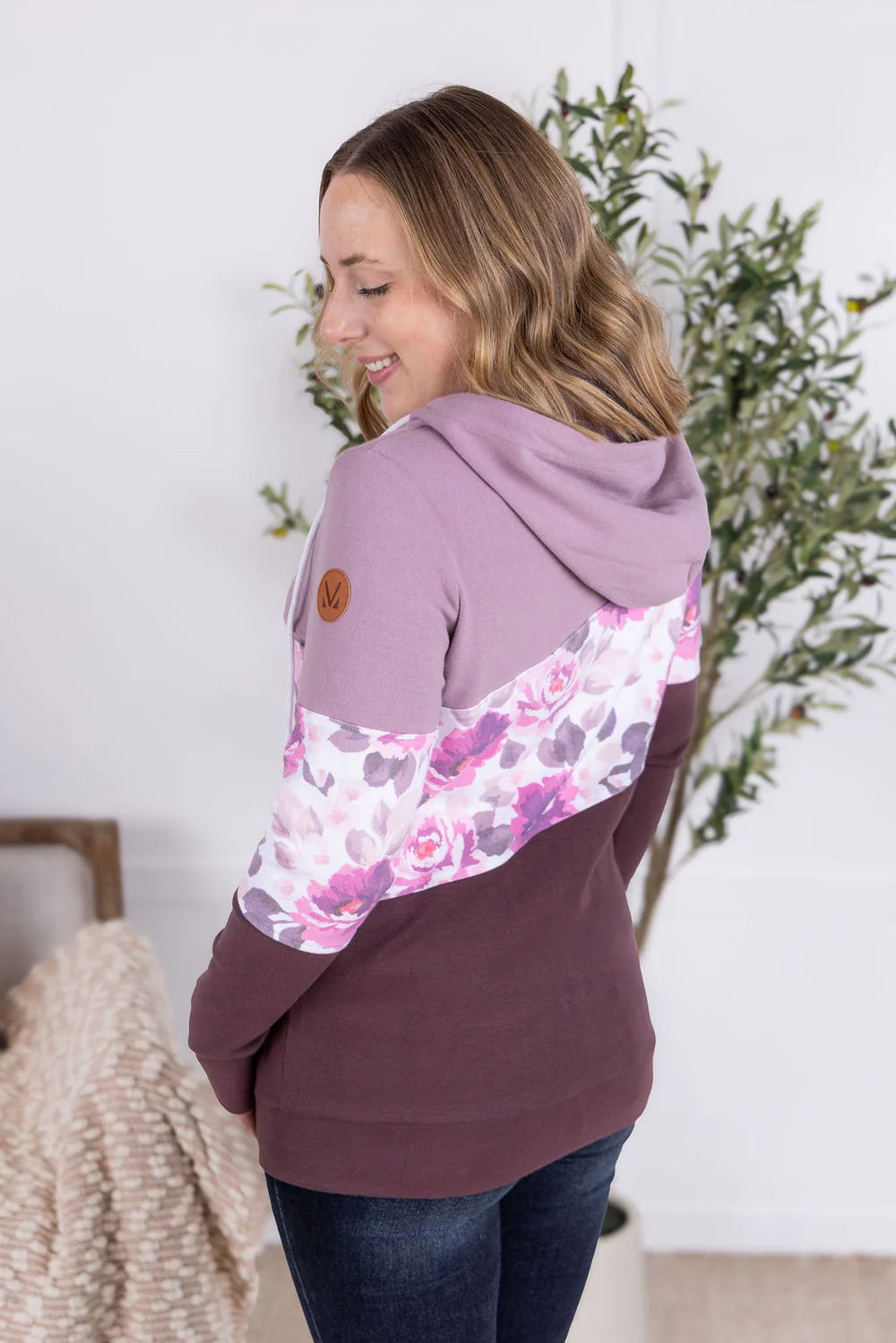 The June Fullzip Hoodie - Floral