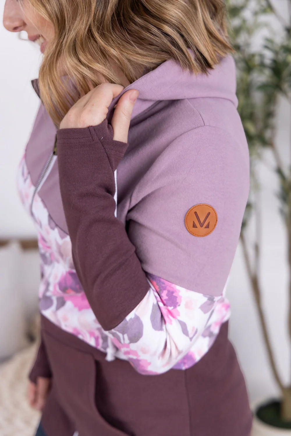 The June Fullzip Hoodie - Floral