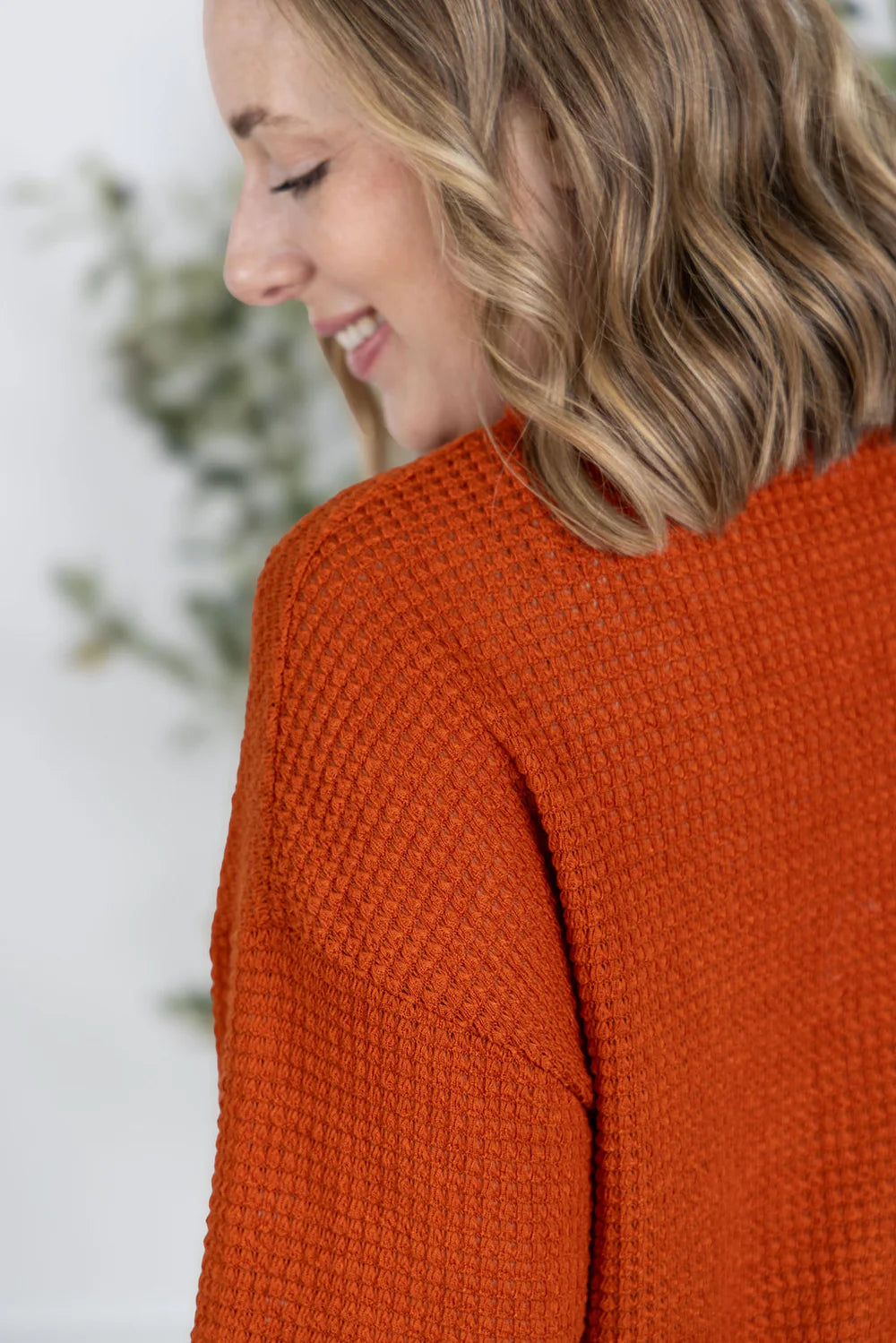 The Raelyn Top-Pumpkin