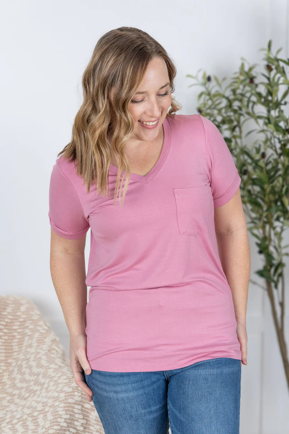 The Sophie Tee-Pink
