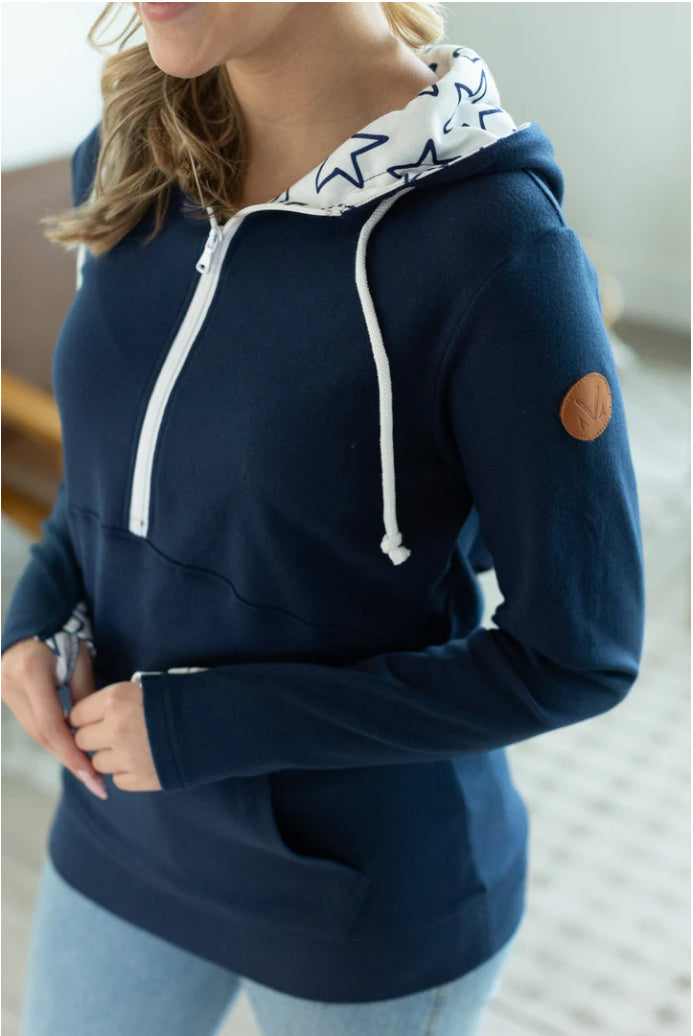 The Liberty Hoodie -Navy