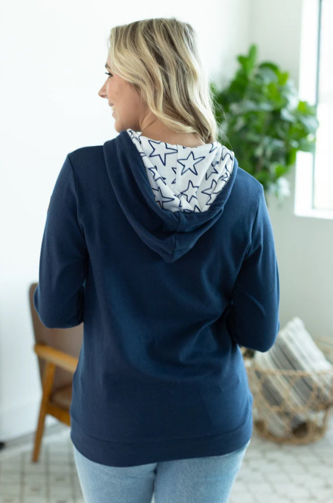The Liberty Hoodie -Navy