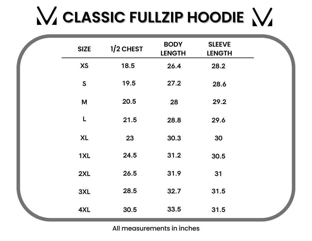 The Alyssa Full Zip Hoodie -Floral