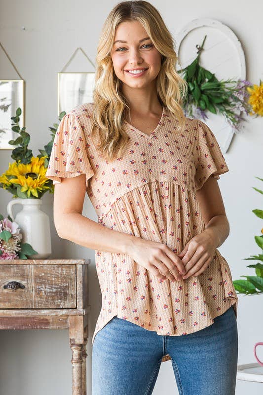 The Laura Top - Taupe