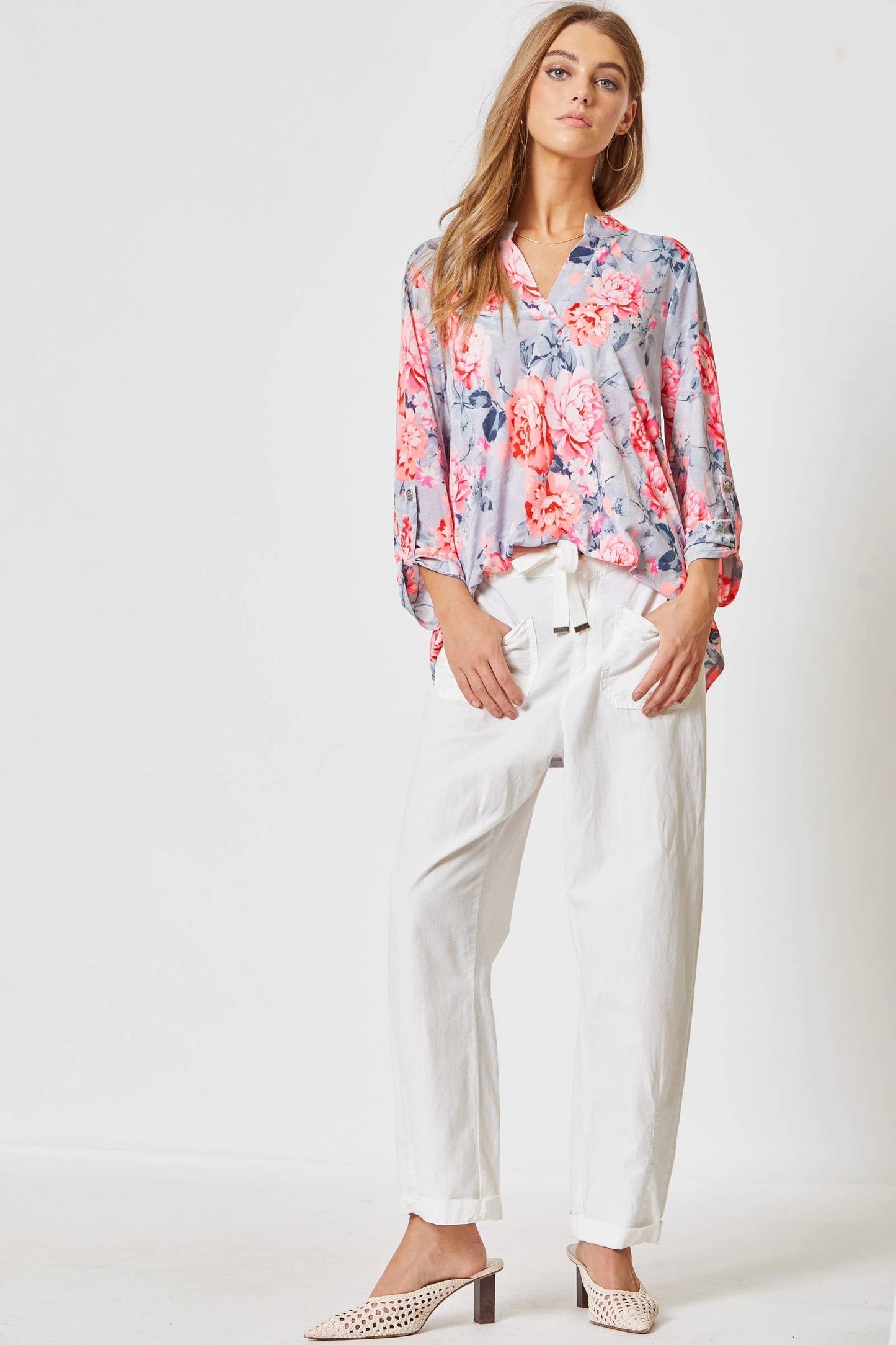 The Lizzy Top Grey