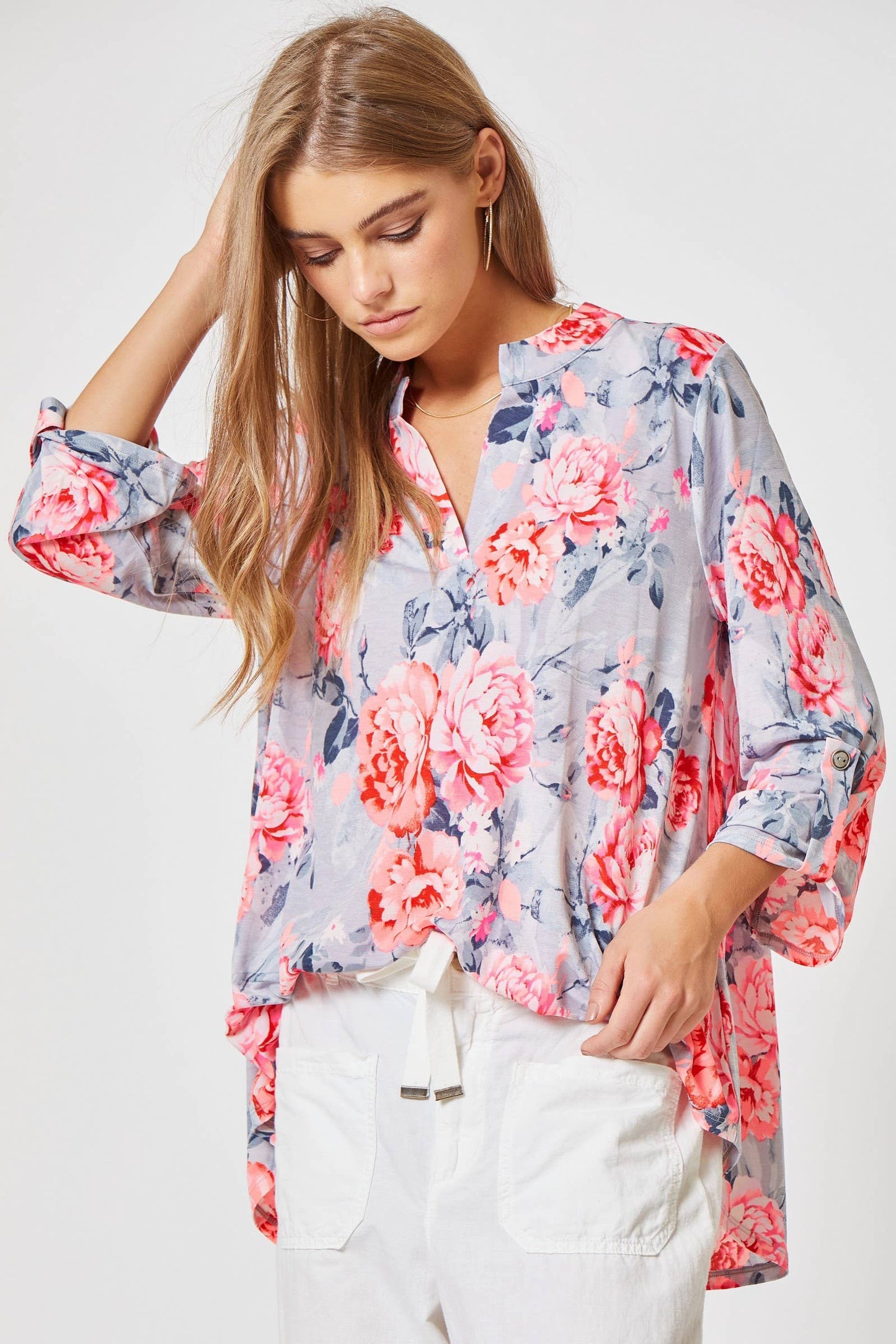 The Lizzy Top Grey