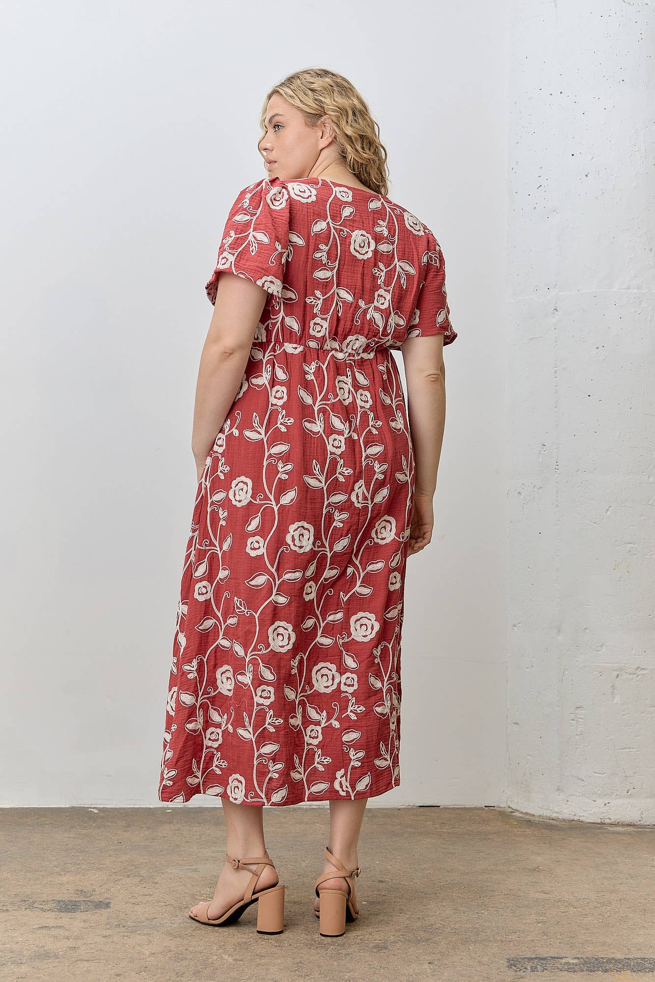 The Ella Maxi Dress - Berry