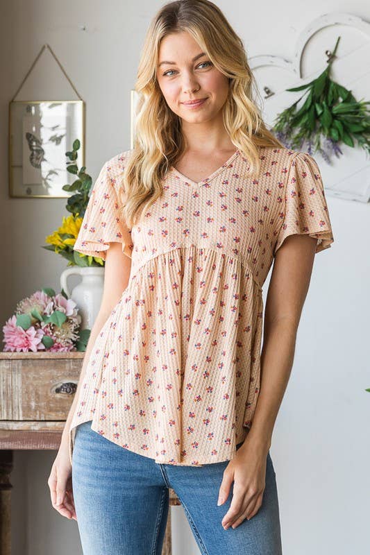 The Laura Top - Taupe