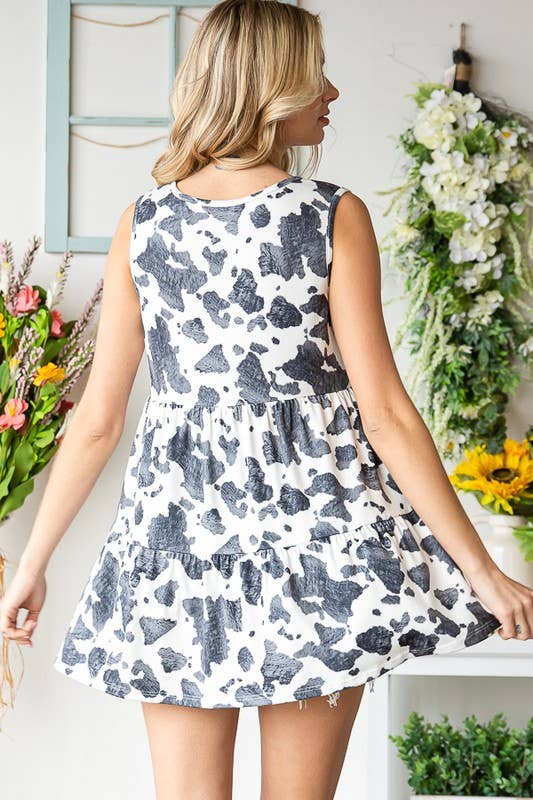 The Grace Tank Top- animal print
