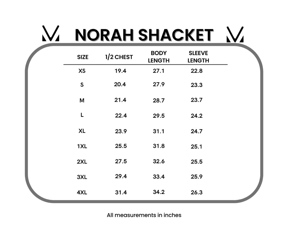 The Norah Shacket