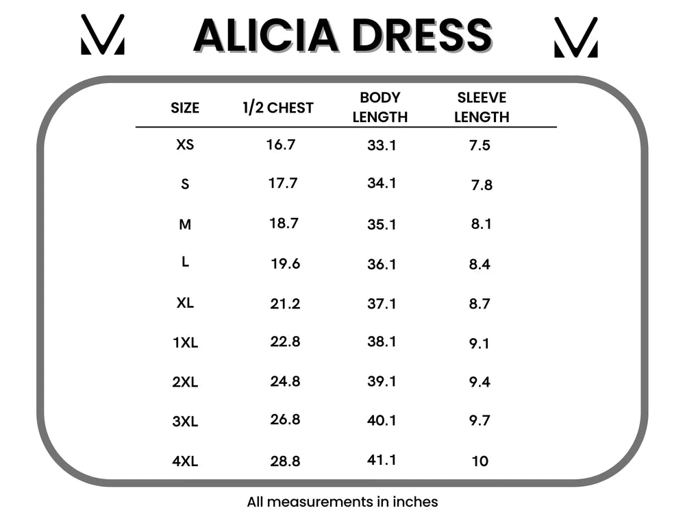 The Alicia Dress- Tropical