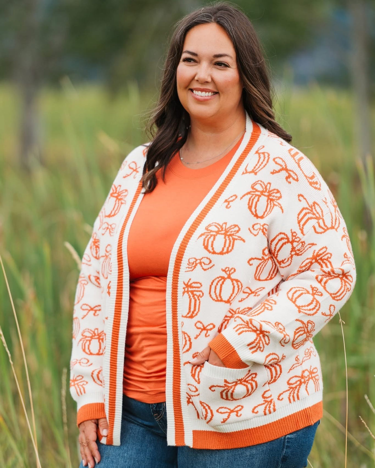 The Daphne Sweater - Pumpkin