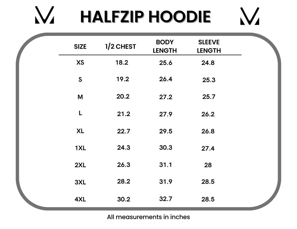 The Wildflower Half Zip Hoodie-Gray