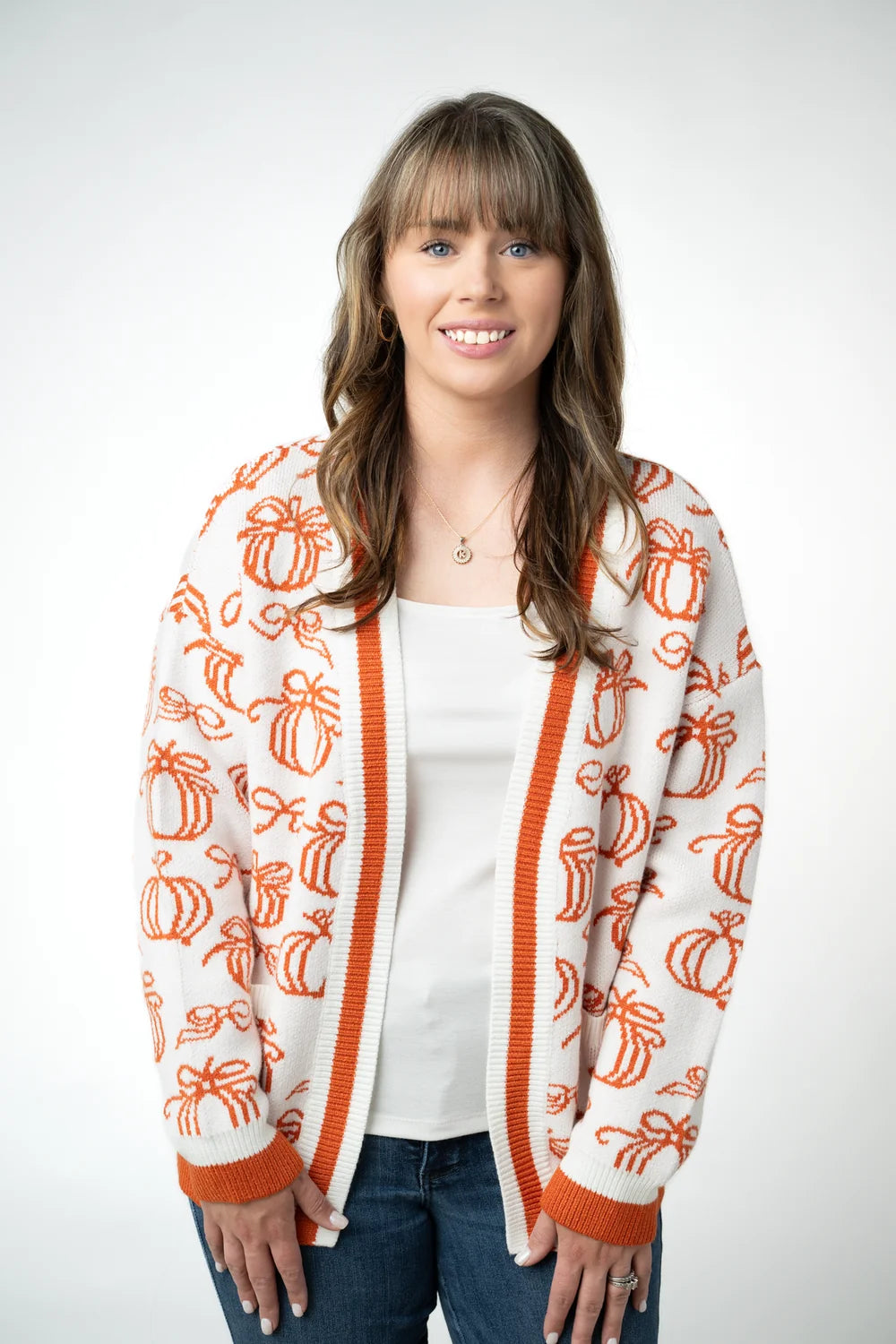 The Daphne Sweater - Pumpkin