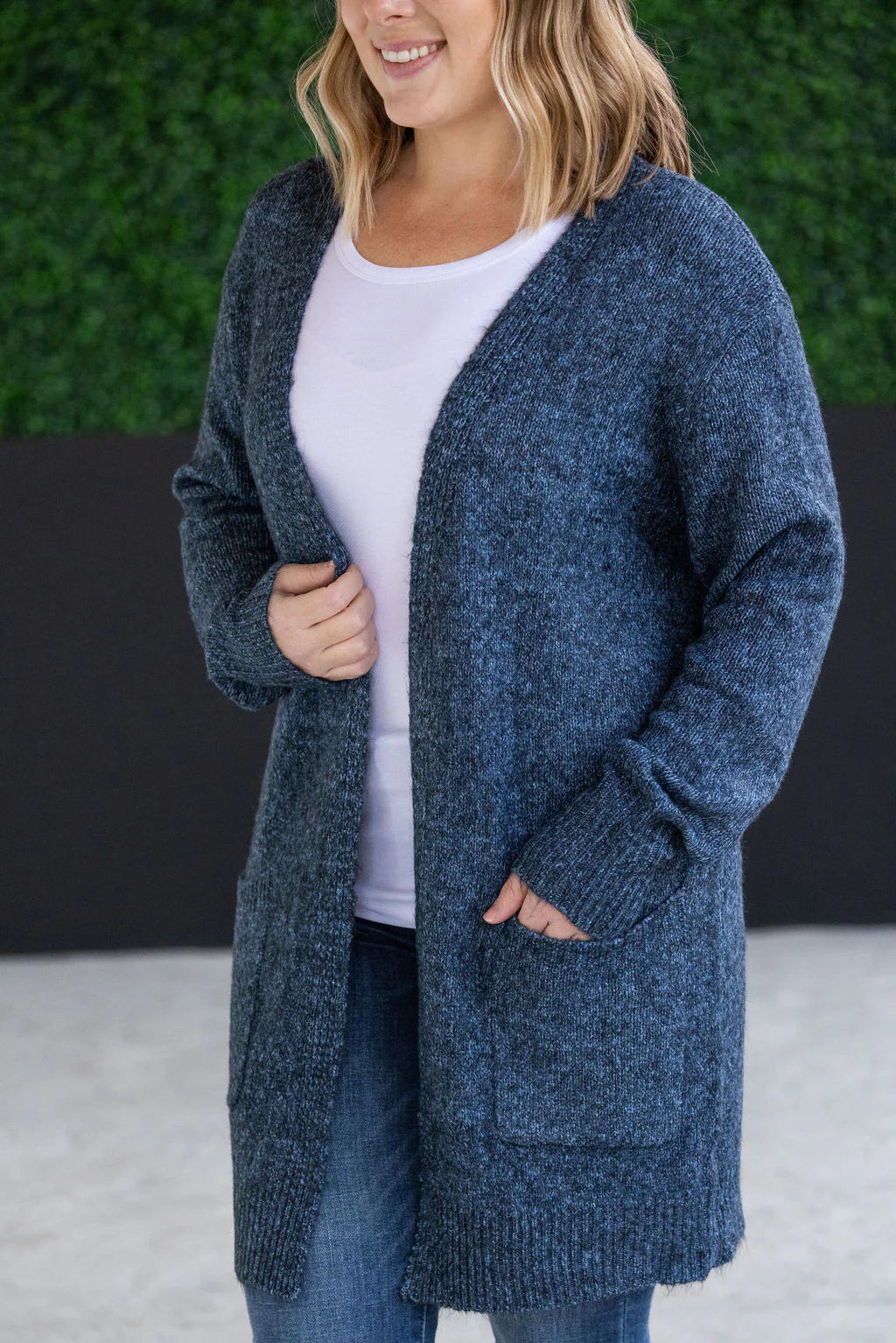 The Madison Cardigan- Navy