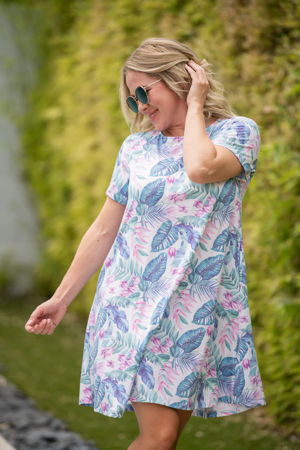 The Alicia Dress- Tropical