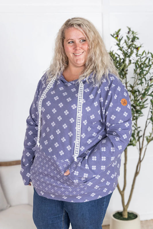 The Hailey Hoodie - Purple