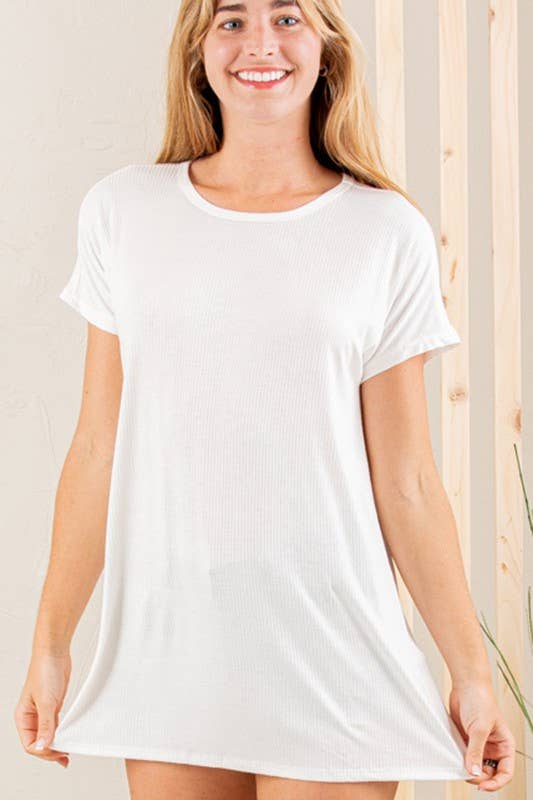 The Harper Top: Ivory