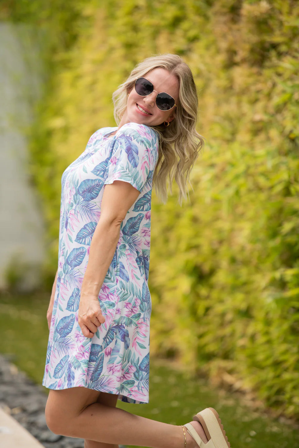 The Alicia Dress- Tropical