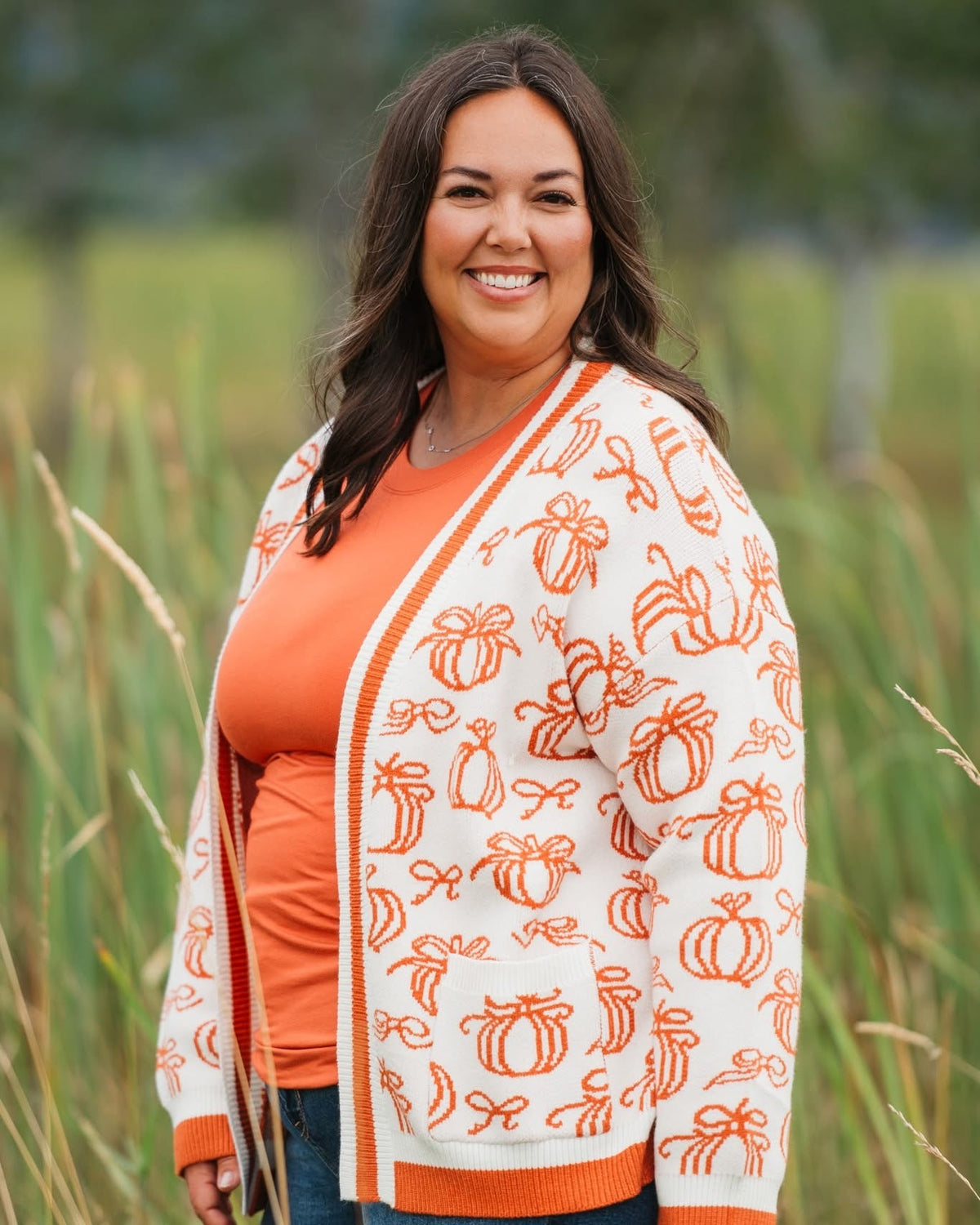 The Daphne Sweater - Pumpkin