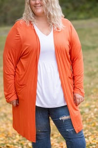 The Pamela Cardigan- Pumpkin