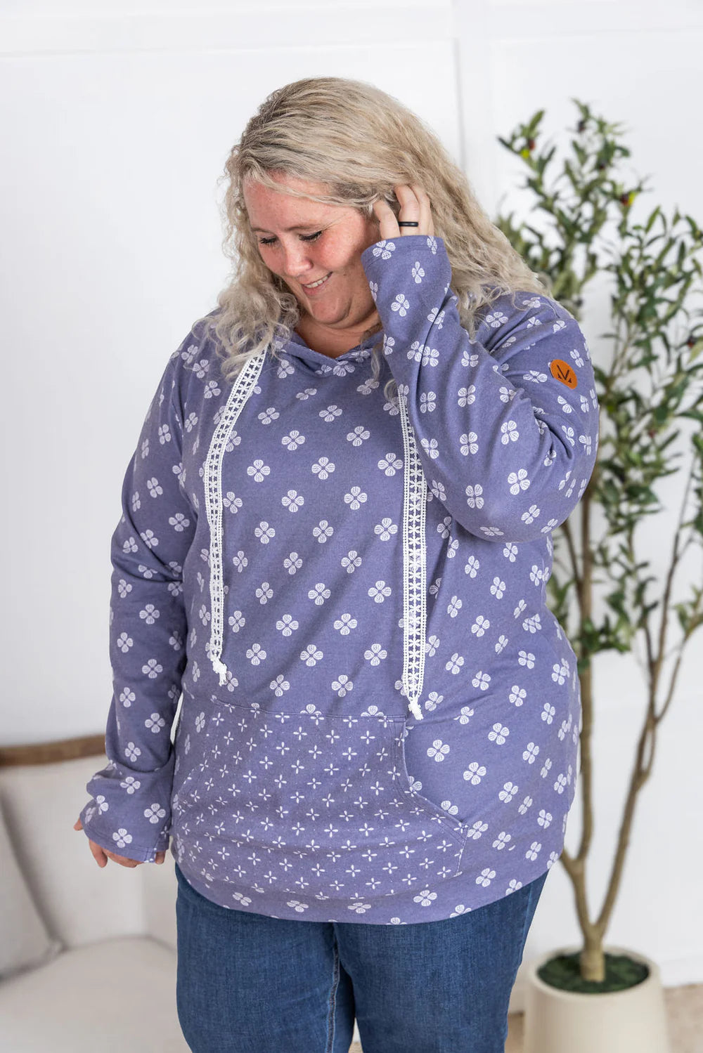 The Hailey Hoodie - Purple