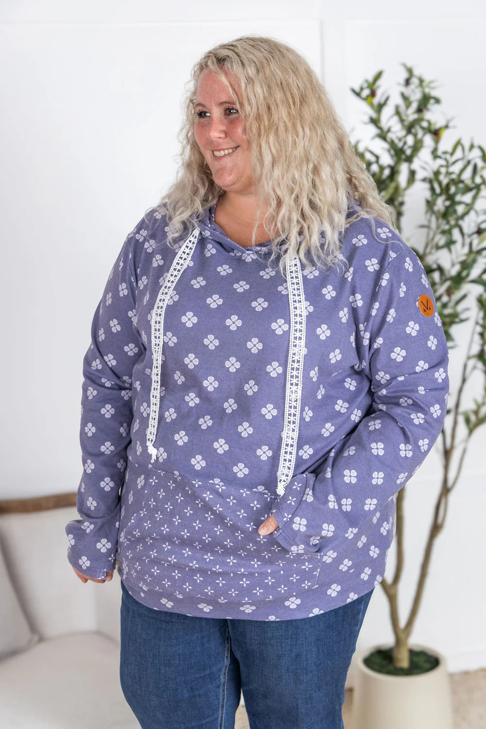 The Hailey Hoodie - Purple