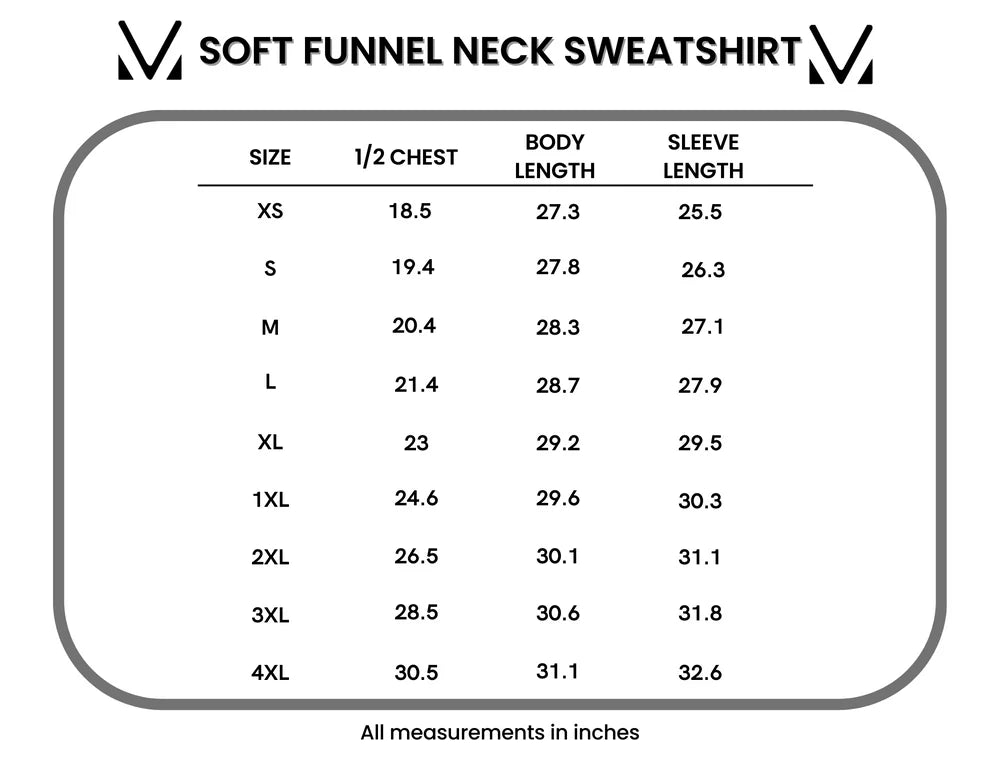 The Marie Funnel Neck- Navy
