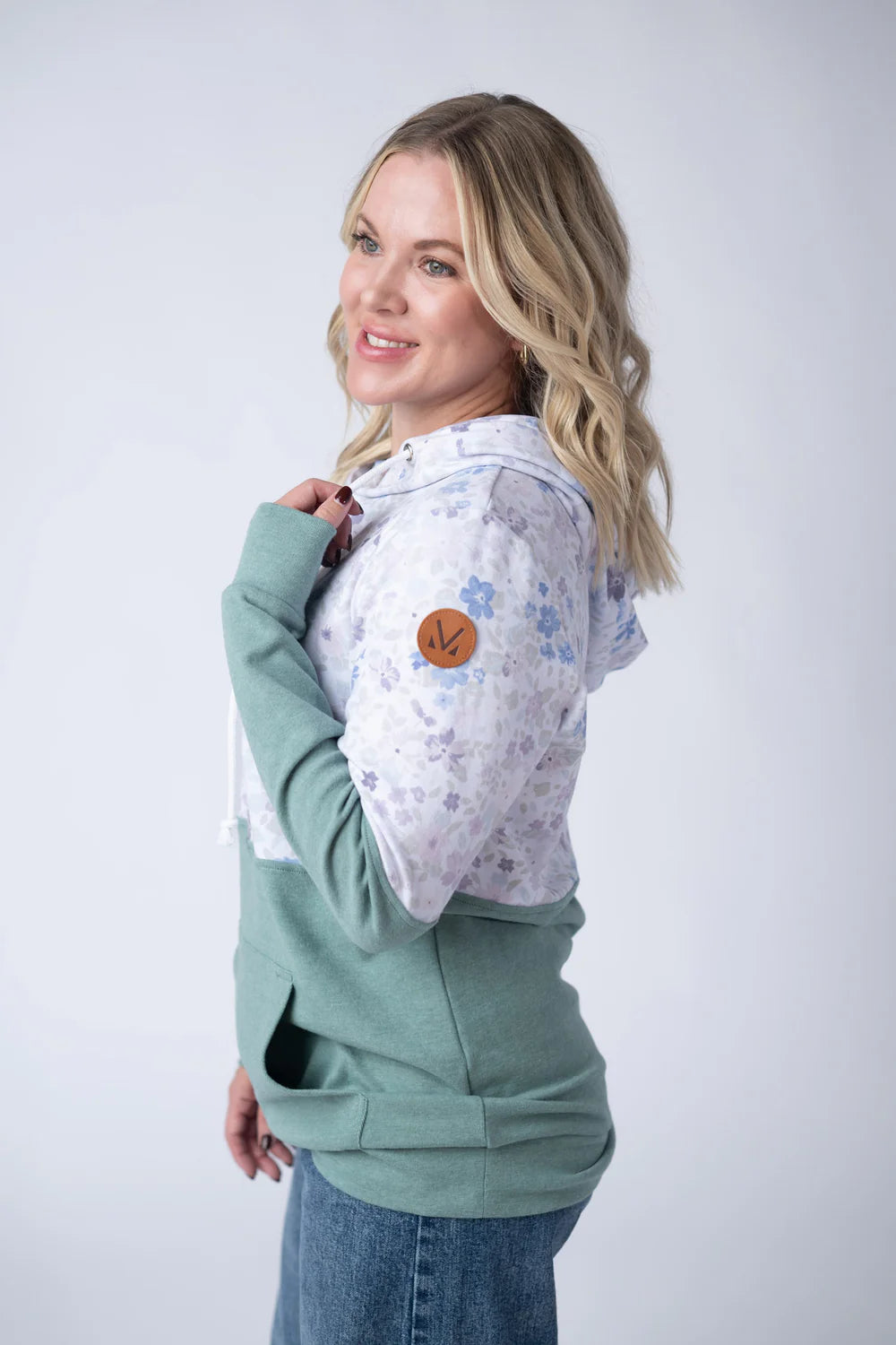 The Hailey Pullover -Green