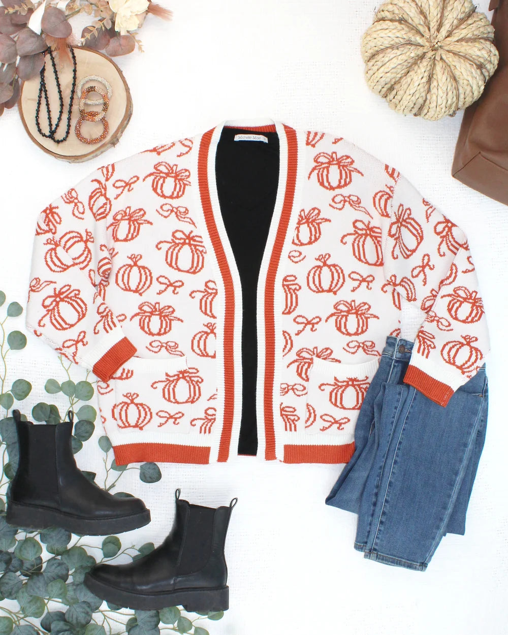 The Daphne Sweater - Pumpkin