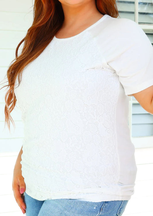 The Kaylee Shirt _ White