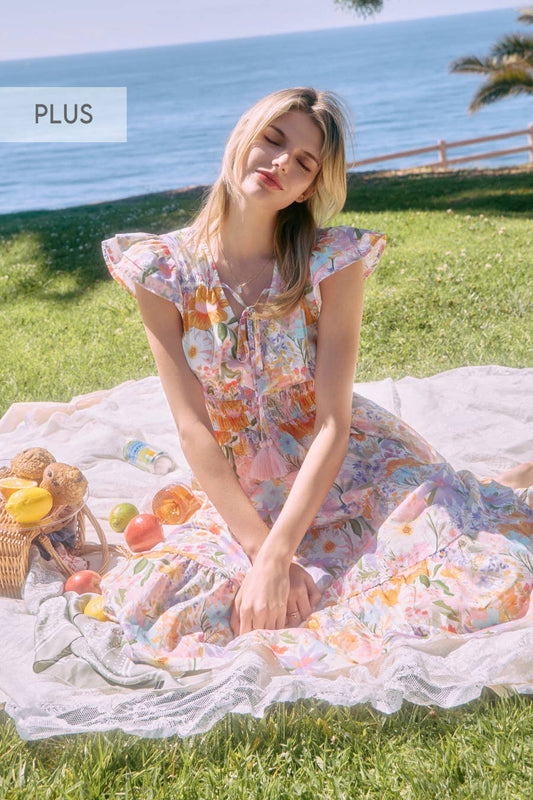 The Corinne Dress- Floral